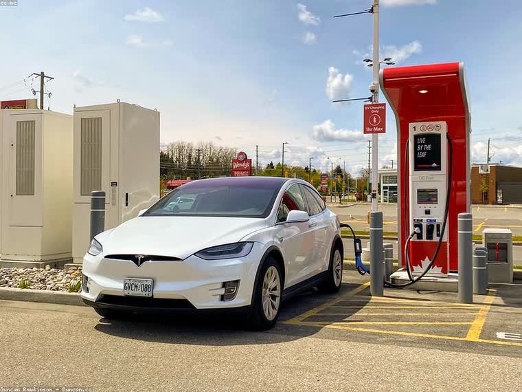 EV Charger — weatherproof driveway unit