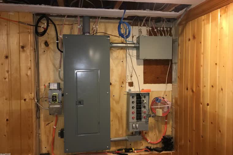 Panel Upgrade — finished 200A install