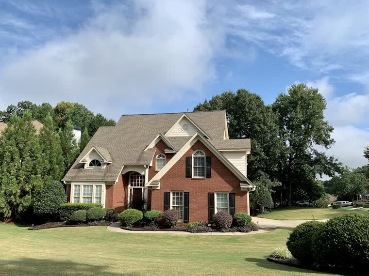 Vine Street, Five Points — restored brick two-story